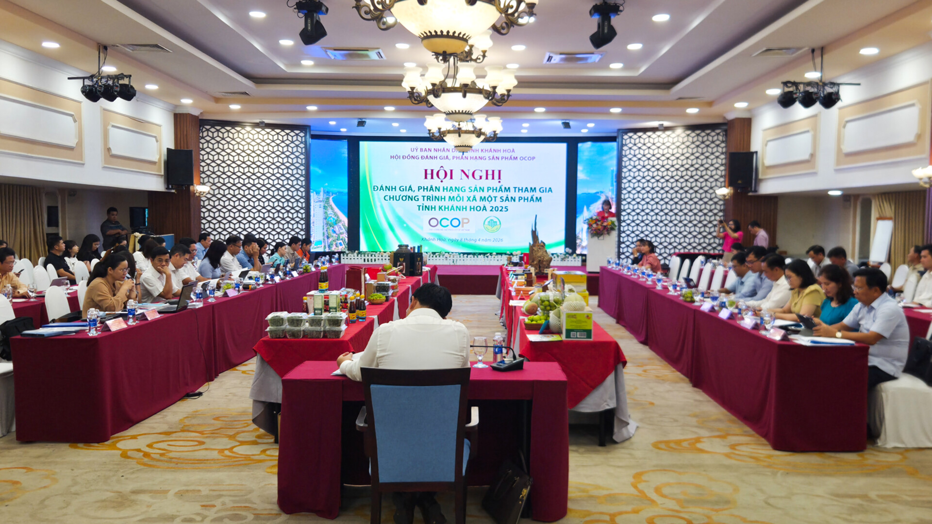 Hội đồng đánh giá, phân hạng sản phẩm OCOP tỉnh Khánh Hòa đánh giá sản phẩm OCOP 2025